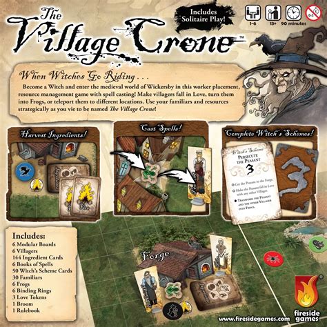village board game|the village crone board game.